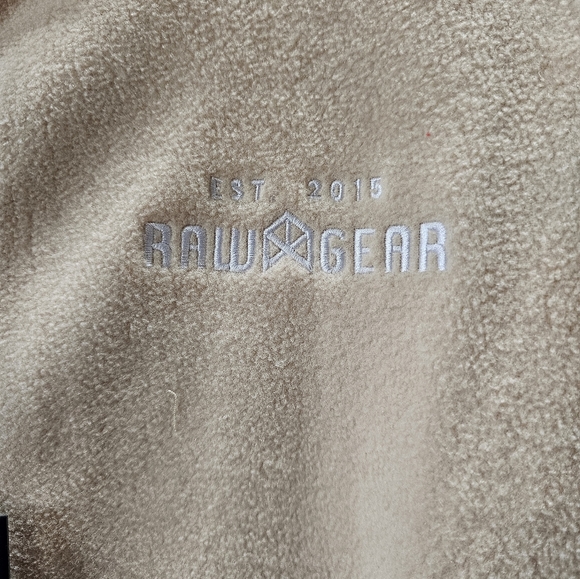 Raw Gear RG544 Full Zip Fleece Jacket NWT - Picture 3 of 11